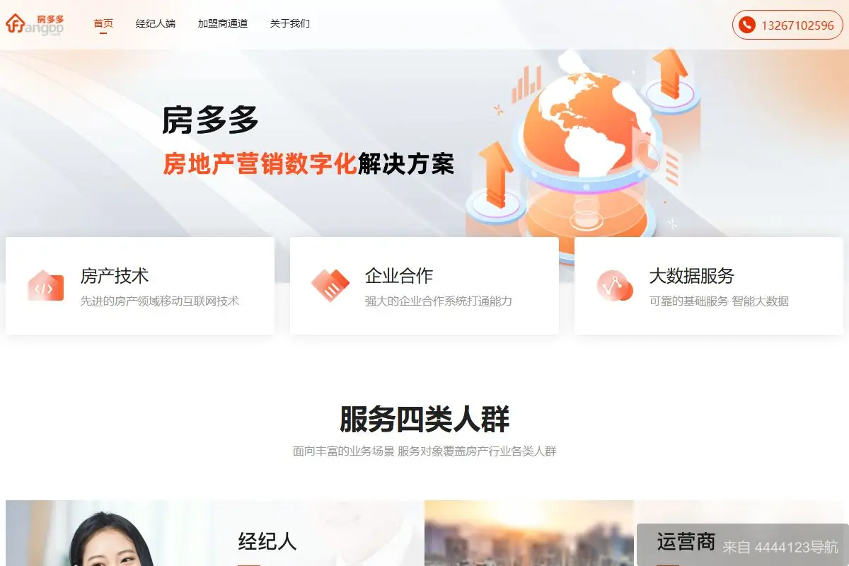 房多多 网站首页截图